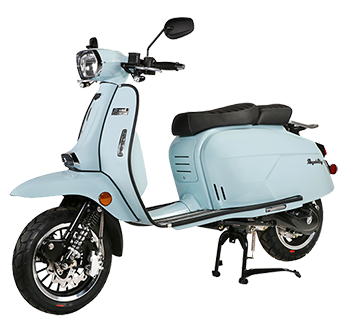 Blue Scooter